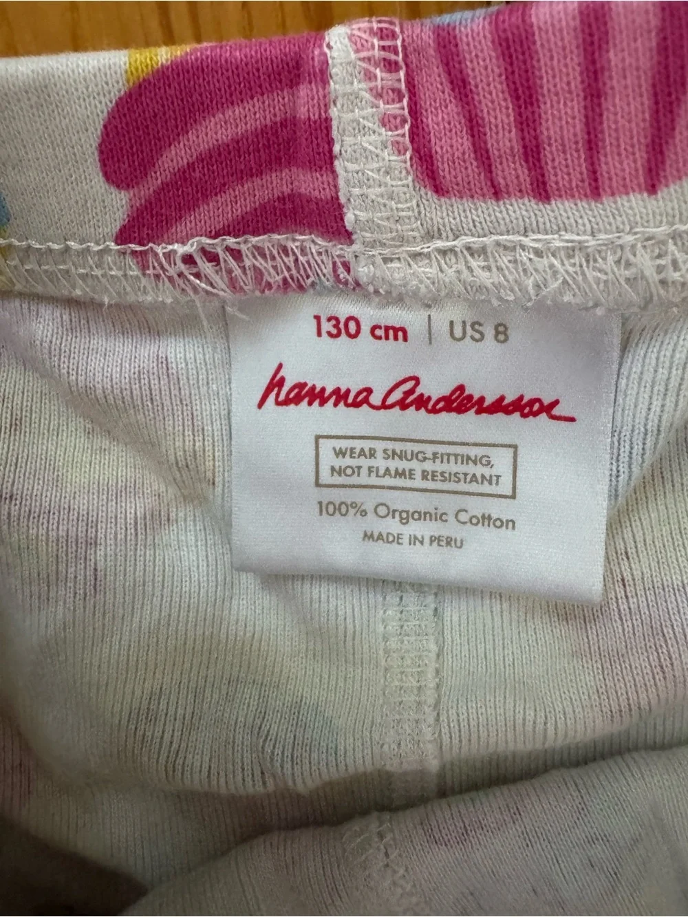 Hanna Anderson Cupcake Pajama Set